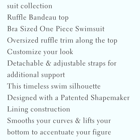 Adorable SLIMMING SHAPEWEAR Swimsuit. Slimming size 16 - like new - Picture 2 of 3